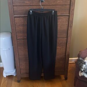 Black Straight Leg Dress Pants